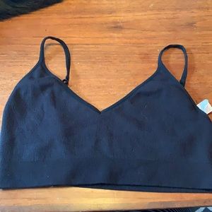 Black bra